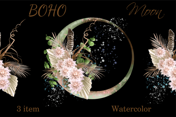 Elevate Your Designs with a Boho Floral Frame