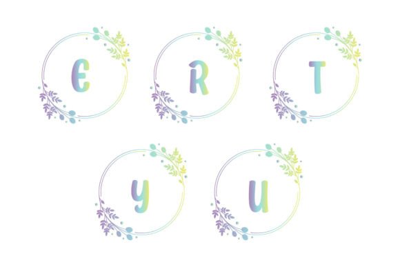 Floral Wedding Monogram: The Digital Design Package for Modern Weddings