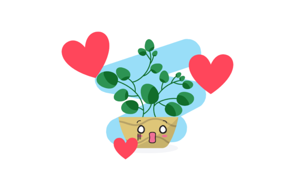 Love Valentine Plant Floral Illustration Collection