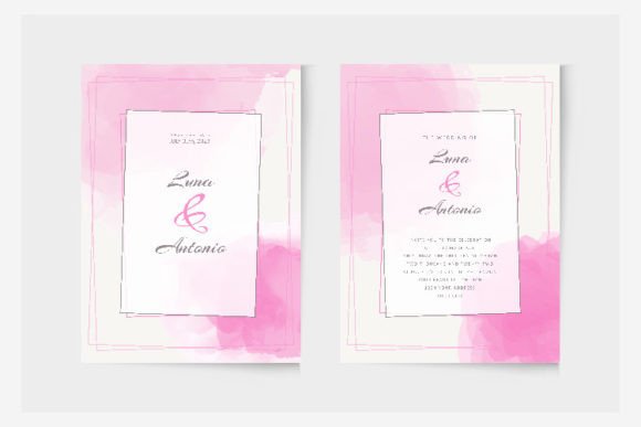 The Elegant Versatility of a Watercolor Simple Pink Floral Wedding Design