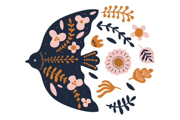 The Enduring Appeal of the Floral Bird Emblem: Symbolism, Craft, and Contemporary Application