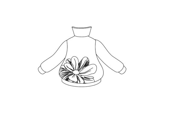 The Floral Outline Jacket: Your Design's Perfect Layering Element