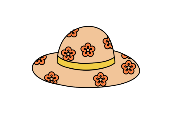 The Floral Style Beach Hat: A Guide to Its Digital Formats and Design Applications
